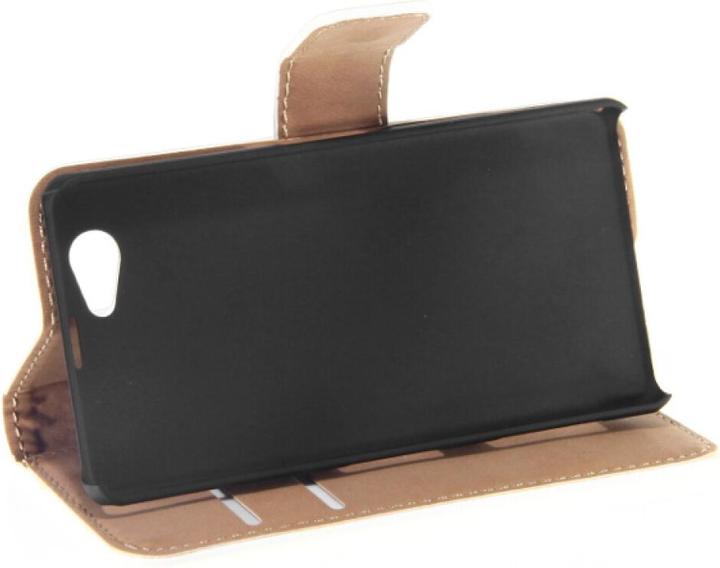 Actual product image OEM Slim Book Case Sony Xperia Z1 Compact - white 4250710549207 (Sony Xperia Z1 Compact)