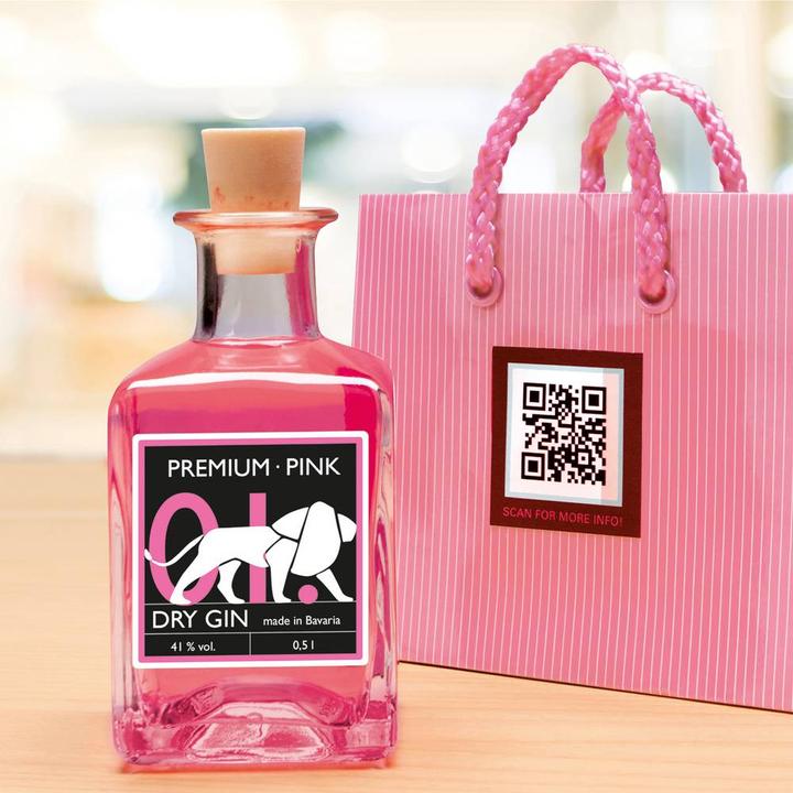 Actual product image Avery QR Code labels