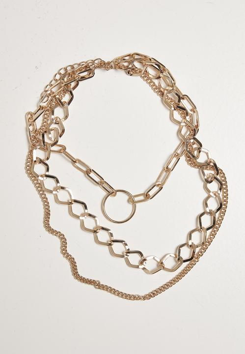 Produktbild Urban Classics Ring Layering Necklacke (100% Eisen)