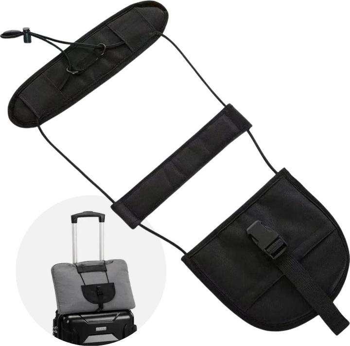 Actual product image Hermex Gepäckriemen Gepäckband Trolley-Gurt Kofferband Kofferriemen (Case strap)