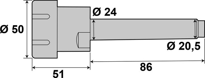 Produktbild Paulimot Präzisions-Spannzangenfutter MK3/M12 für ER32