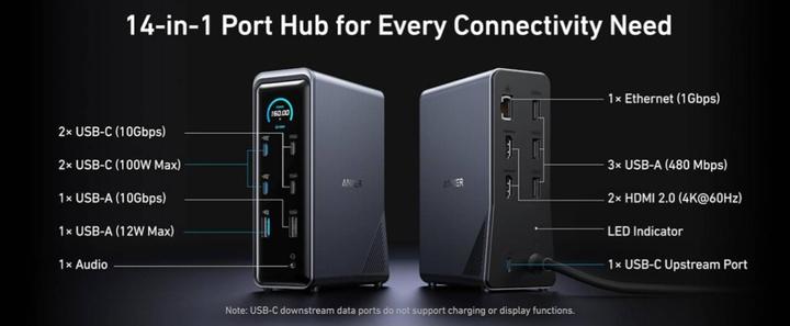 Produktbild Anker A83B63A1 (USB-A, 14 Ports)