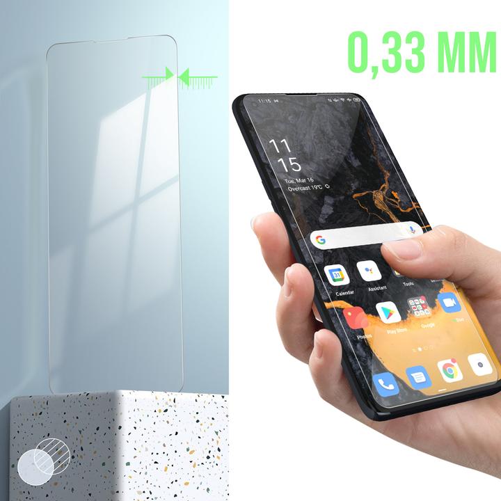 Image du produit Avizar Film de protection d'écran en verre d'une dureté de 9H (1 pièce(s), Oppo Find X5 Pro)