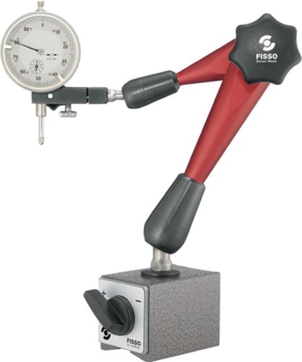 Fisso Supporto di misura magnetico STRATO-LINE Raggio d'azione 200 mm Altezza totale 310 mm Forza di