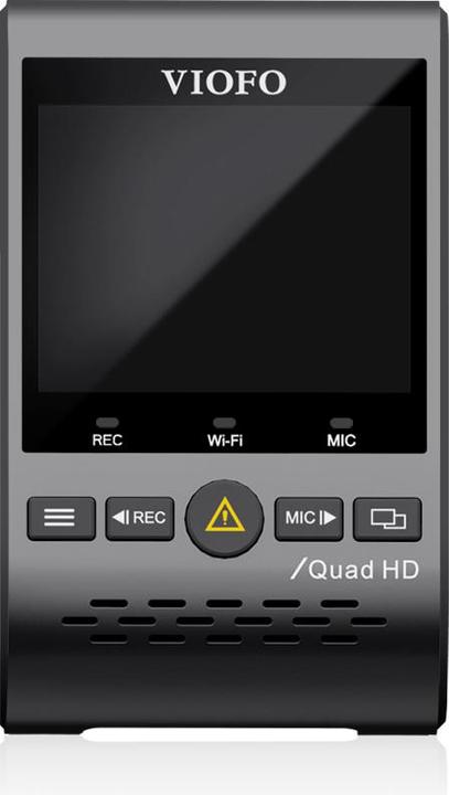 Produktbild Viofo A129 Plus Duo (2k Front+Rear camera+NO GPS) (Bluetooth, Eingebautes Display, WLAN, Eingebautes Mikrofon, GPS-Empfänger, Full HD)