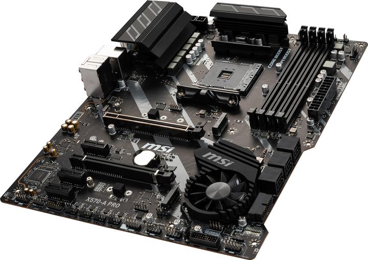 Actual product image MSI X570-A PRO (AM4, AMD X570, ATX)
