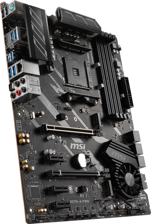 Actual product image MSI X570-A PRO (AM4, AMD X570, ATX)