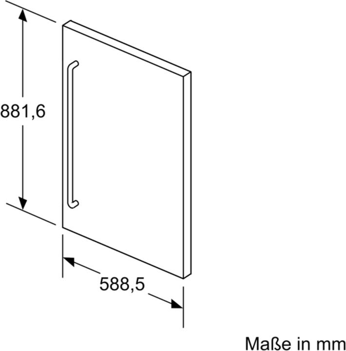 Actual product image Bosch Hausgeräte KFZ20SX0