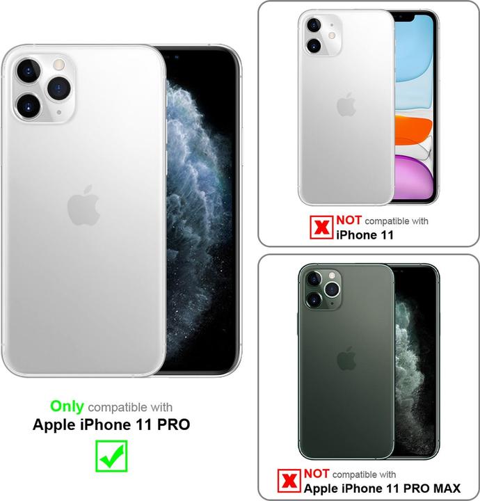 Immagine prodotto Cadorabo Copertina del libro con stampa (Apple iPhone 11 Pro)