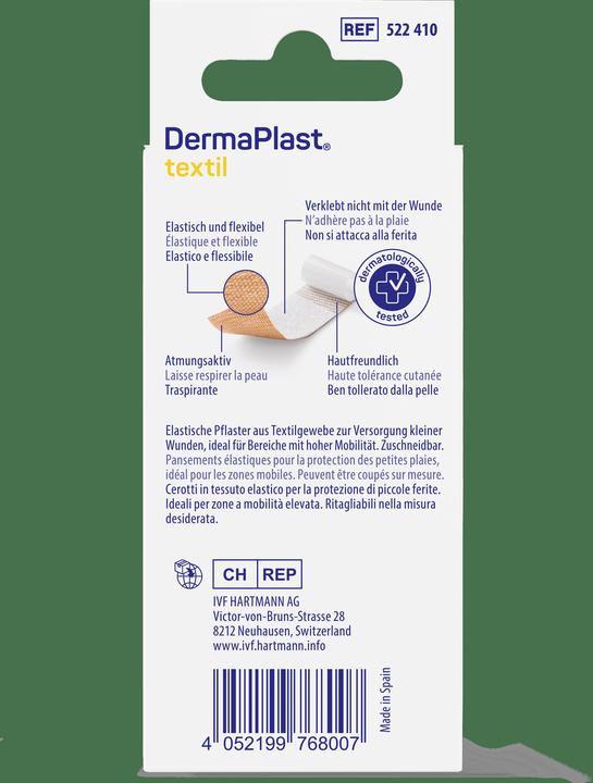 Actual product image DermaPlast Textile plaster (10 x)