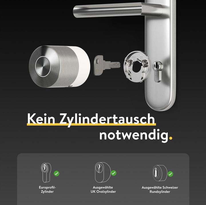 Produktbild Nuki Smart Lock PRO (5th Gen) EU-Zylinder (Smartphone)