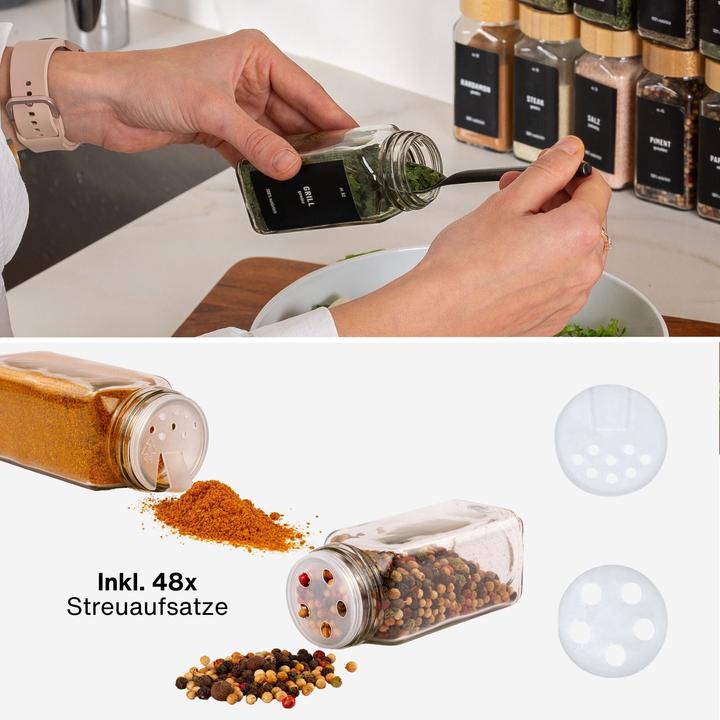Productafbeelding Deco haus Kruidenpotjes vierkant, 24 stuks (0.03 l)