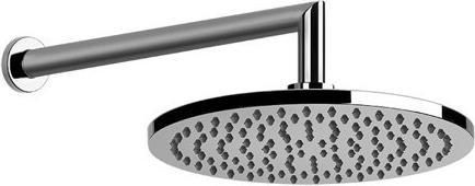 Produktbild Gessi Emporio Antikalk-Kopfbrause rund mit Gelenk und Wandarm, 1/2 Anschluss Bei 3 bar Druck ca 15 l