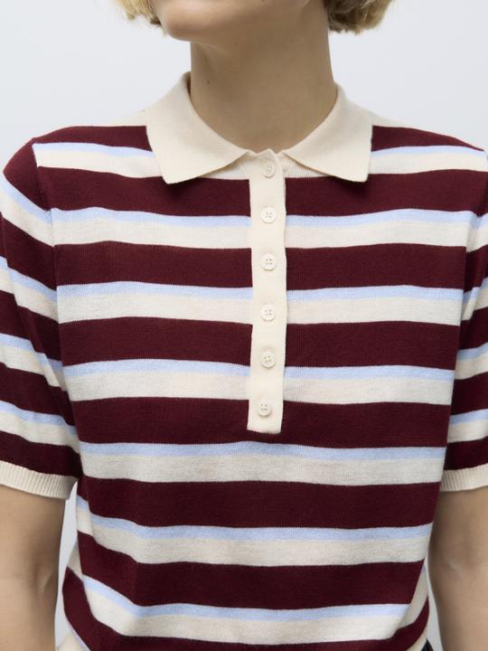 Produktbild Vero Moda AWSIKITA Gestricktes Poloshirt Polo (M)