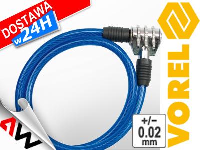 Image du produit Toya Antivol vélo 650 x 8 mm Code chiffré (65 cm)