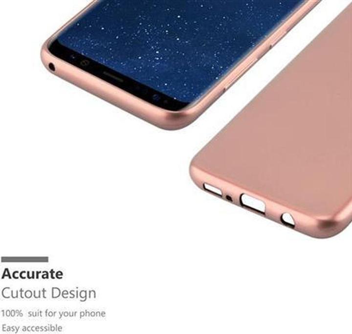 Actual product image Cadorabo TPU Matt Metallic Cover (Samsung Galaxy S8+)