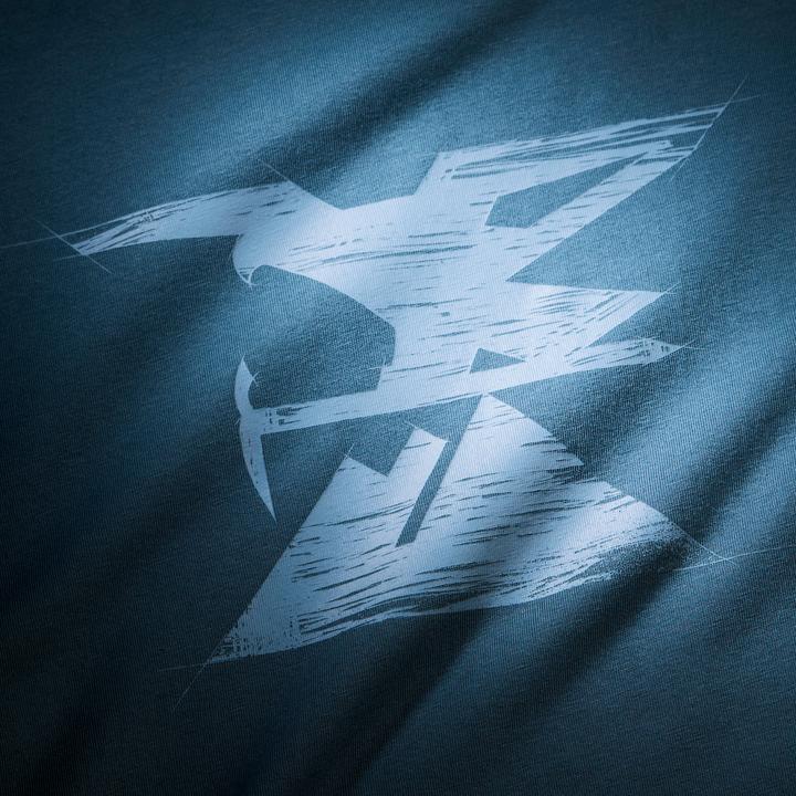 Actual product image Simond Herren Kletter-T-Shirt strapazierfähig - Vertika blau (M)