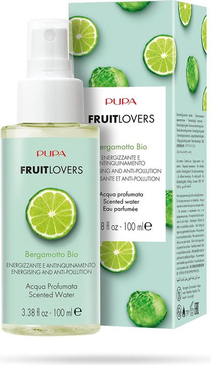 Actual product image Pupa Milano Fruit Lovers Scented Water 003 - Bergamotto 100 ml (Eau de toilette, 100 ml)