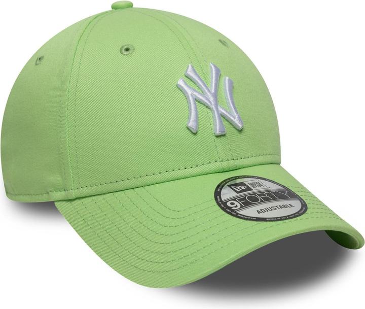 Actual product image New Era 9Forty Strapback Cap - Midi New York Yankees Lime
