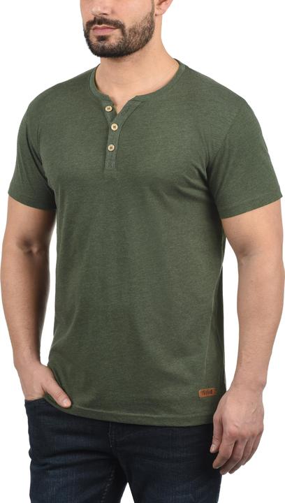 Immagine prodotto Solid Volker T-Shirt A Maniche Corte Maglietta Da Uomo Con Collo Grandad (S)