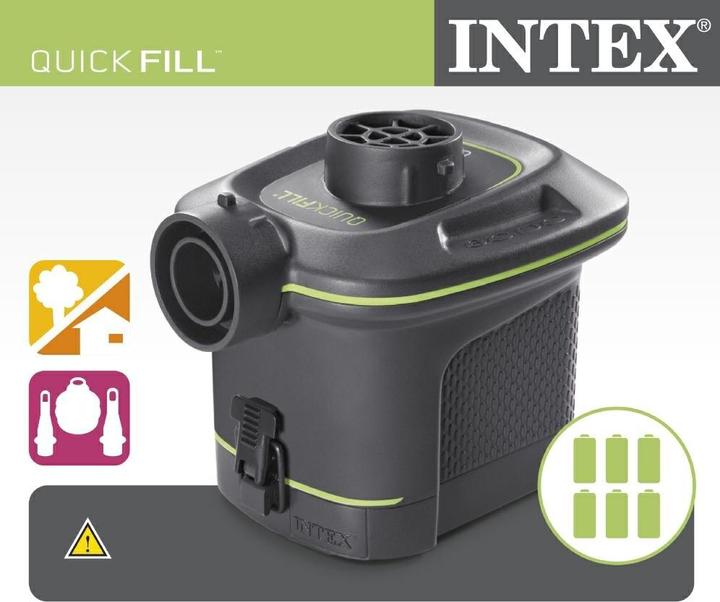 Actual product image Intex Battery pump Quick-Fill