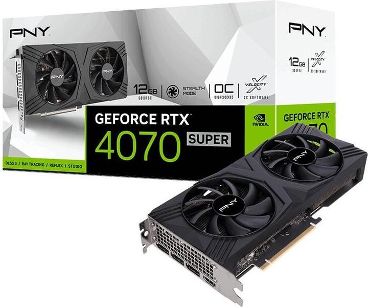 Actual product image PNY GeForce RTX 4070 SUPER VERTO (12 GB)