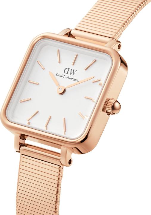 Immagine prodotto Daniel Wellington Quadro Studio Oro Rosa Bianco (Orologio da polso analogico, 22 mm)