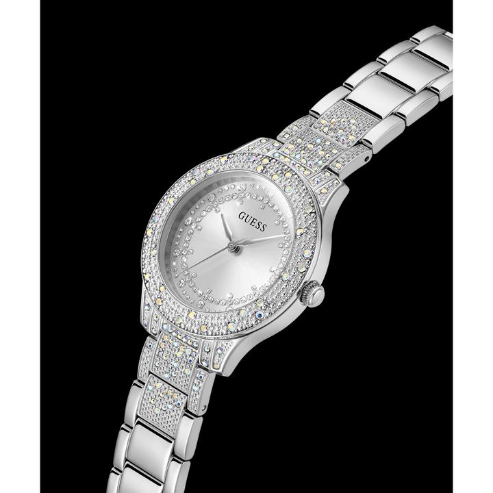 Produktbild Guess P SLV CS W/ CRYS / SUN SLV GLITZ DL / P SLV BRCT W/ CRYS Armbanduhr (36 mm)