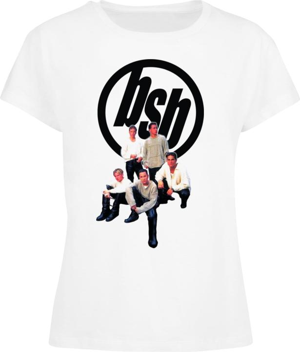 Merchcode Ladies Backstreet Boys - Vintage Logo Box Tee - 111609