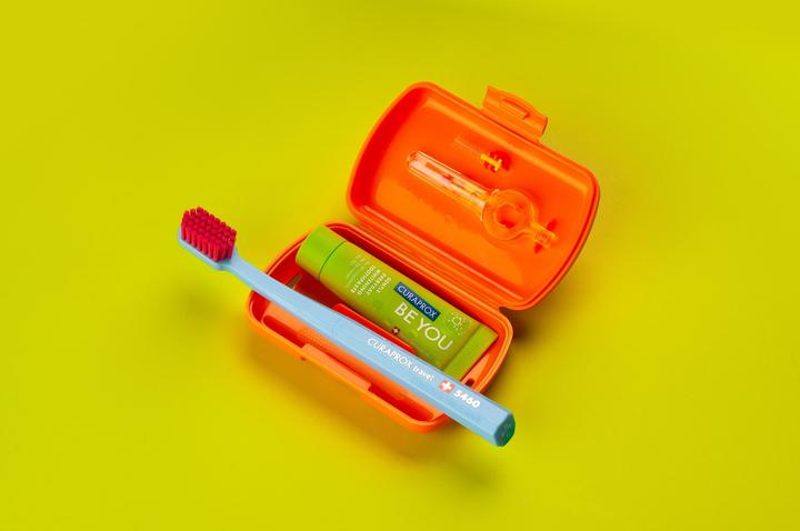 Actual product image Curaprox Travel Set Orange (Soft, 1 x)