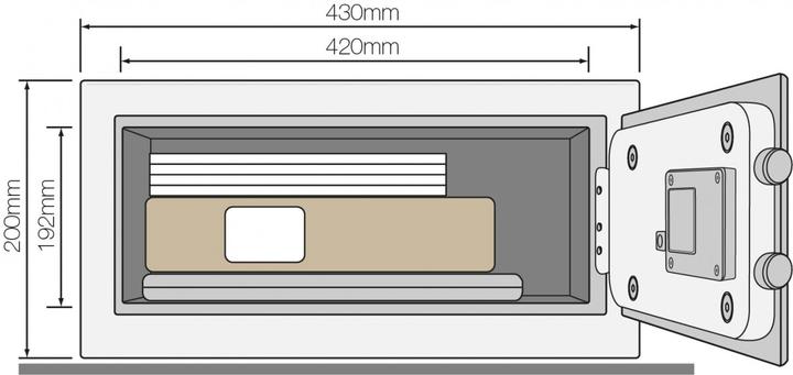 Actual product image Yale YLV200DB2 (24 l)