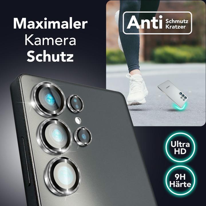 Produktbild Nalia Focus.Pro CLX - Kameraschutz Linsenglas Reflexionsfrei - Camera Lens Protector (1 Stück, Samsung Galaxy S25 Ultra)