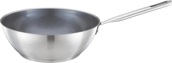 Produktbild Fiskars Wokpfanne, Ø 28 cm / 4,5 L, Beschichtete Pfanne, Für alle Kochfelder geeignet, Recycelter Ed (28 cm, Wok Pfanne, Aluminium, Edelstahl)