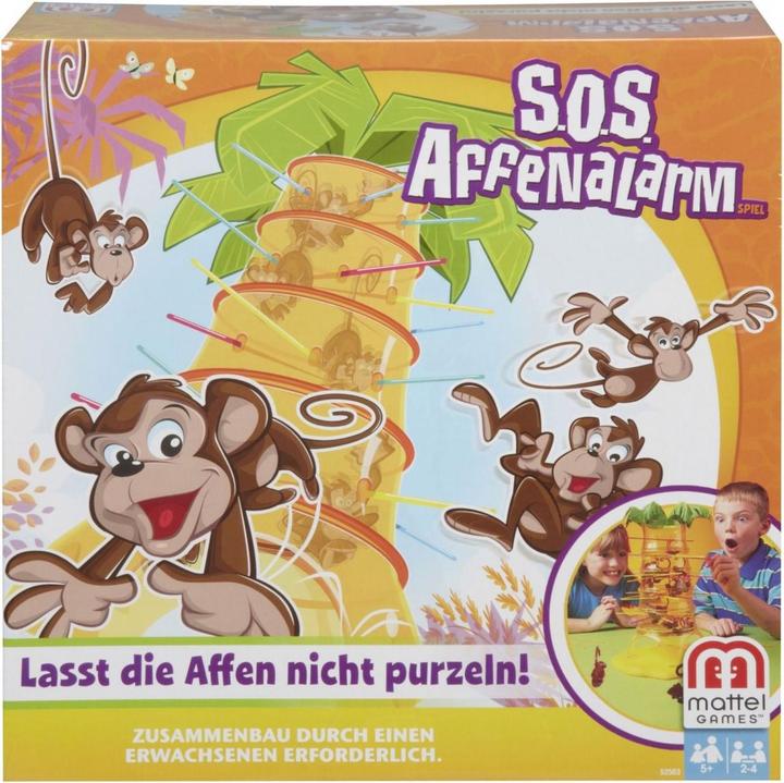Produktbild Mattel Games S.O.S. Affenalarm (Deutsch)