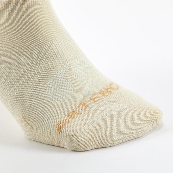 Actual product image Artengo Tennissocken RS 160 Low 3er Pack braun/beige (39 - 42)