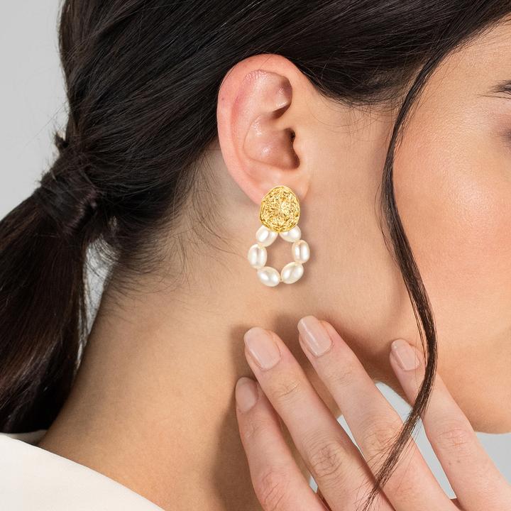 Image du produit Yokoamii Boucles d'oreilles pour femmes - 34200 (Alliage métallique)