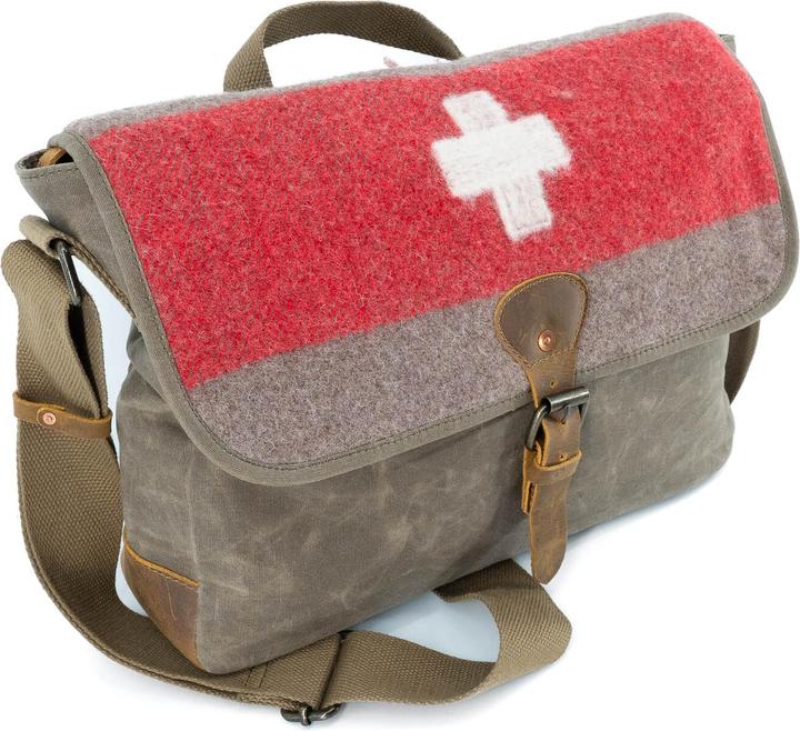 Actual product image Army Shop Briefcase Swiss woollen blanket