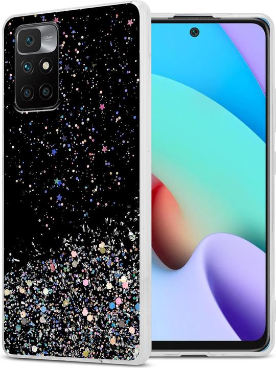 Produktbild Cadorabo TPU Hülle mit Glitzer für Xiaomi RedMi 10 (Xiaomi Redmi 10)