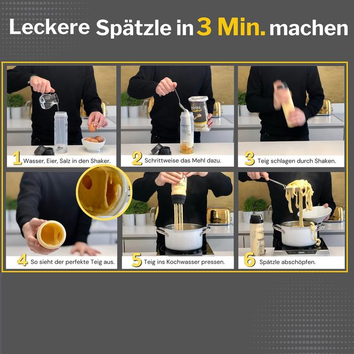 Produktbild Wate Spätzle Shaker (875 ml)