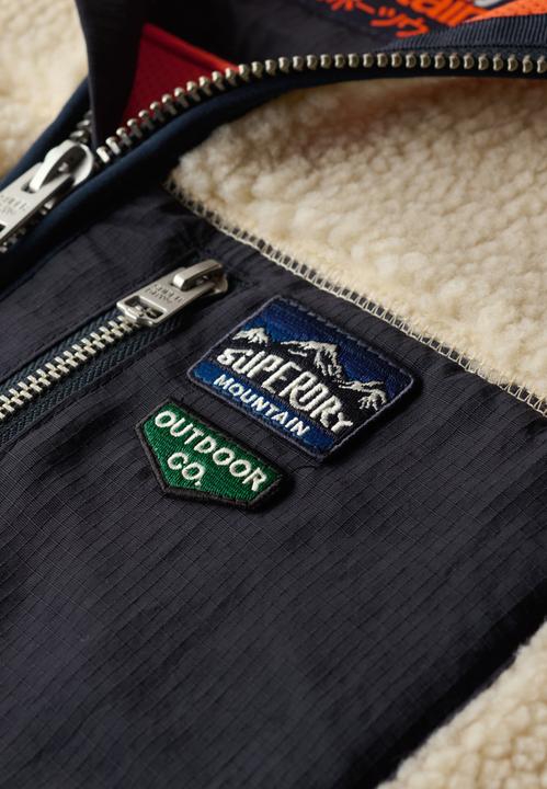 Actual product image Superdry Vintage Retro Fleece Gilet (S)