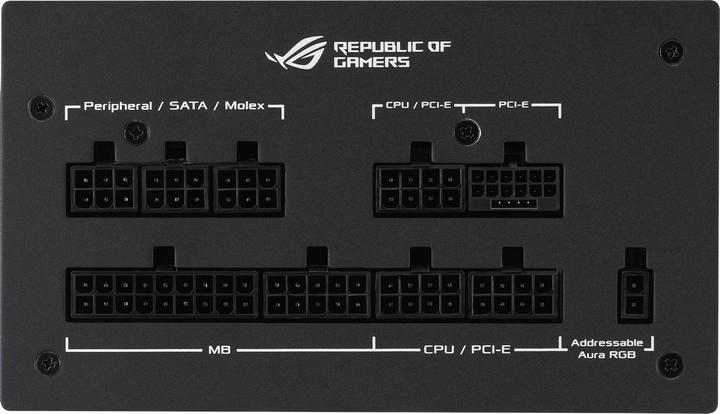 Produktbild ASUS PSU ROG STRIX 850W Gold Aura Edition (850 W)