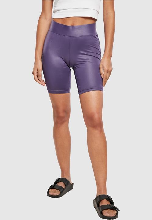 Immagine prodotto Urban Classics Pantaloncini da ciclista in similpelle da donna (4XL)