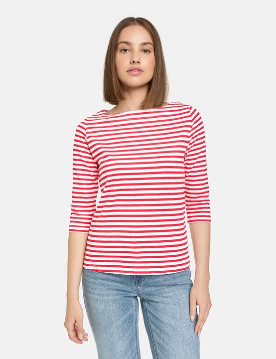 Produktbild Taifun 3/4 Arm Shirt mit Streifen-Print T-Shirt 3/4 Arm Rundhals - 62790 (44)