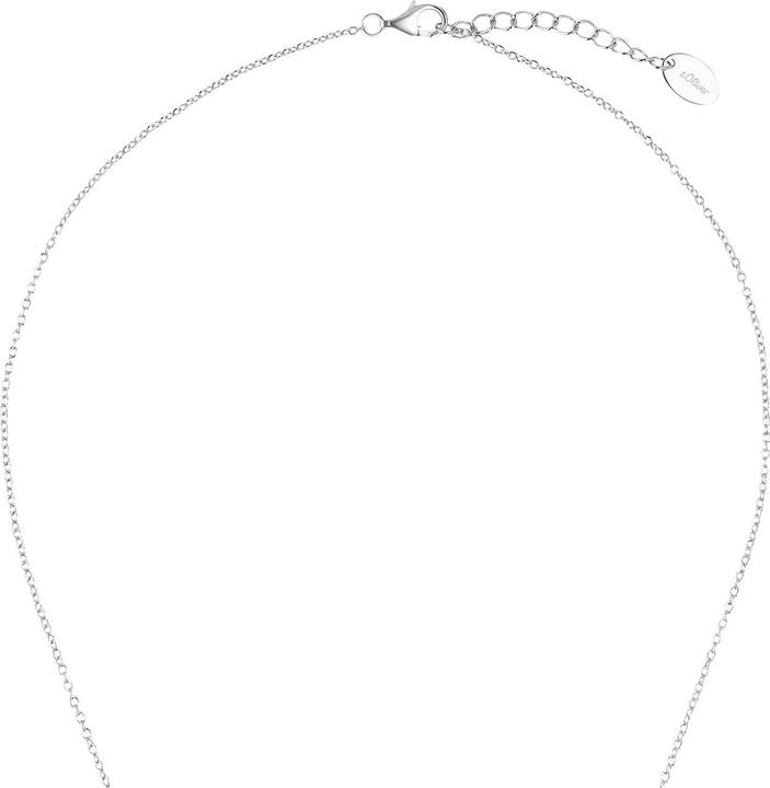 Immagine prodotto S.Oliver Collana da donna, Argento 925, Zirconi (sintetici) | Cuore (Argento 925, 42 cm)