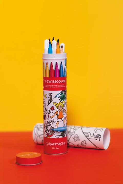 Image du produit Caran d'Ache Feutres de coloriage (Multicolore, 10 x)