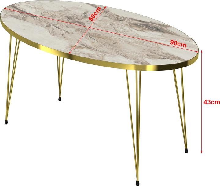 Actual product image En.Casa Michelle (43 x 90 x 50 cm)