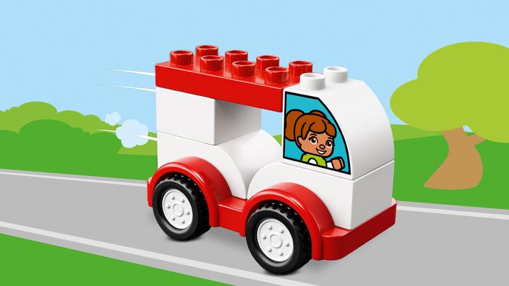 Actual product image LEGO My first racing car (10860)