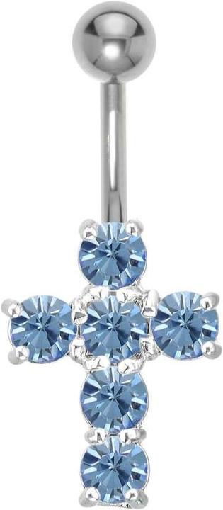 Produktbild Bijouteria Bauchpiercing (Edelstahl, Messing, Kristall)