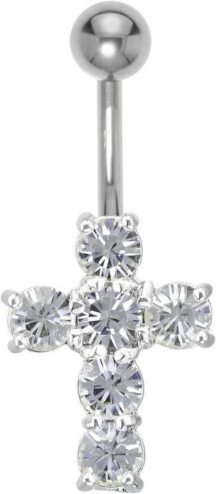 Immagine prodotto Bijouteria Piercing ventre (Vetro (di orologio), Acciaio inossidabile, Ottone)