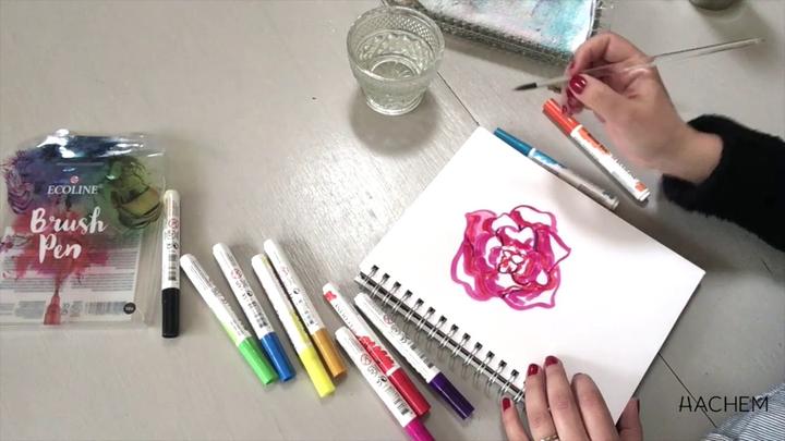 Produktbild Talens Ecoline Brush Pen (Schwarz, 1 x)